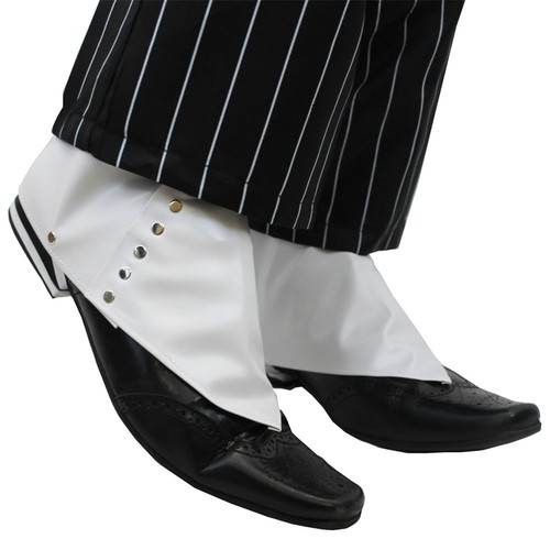 Gangster spats white 1920 - spats,