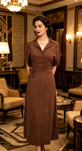 Vintage 1930s 1940s style - vintage,