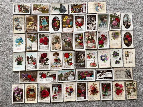 Vintage cards manns family - 51,