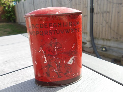 Vintage 1930s burnett ltd - 1930s, tin