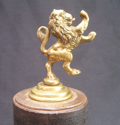Vintage 1930s rampant lion car - 1930s,