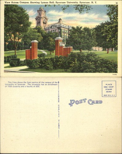 Syracuse university lyman hall - lyman,