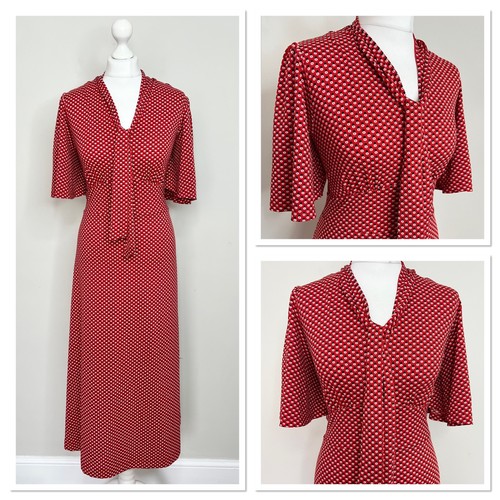 Vintage 1930s 1940s style - style, red
