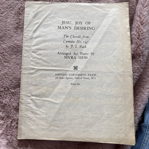 Vintage 1930s jesu joy - vintage,