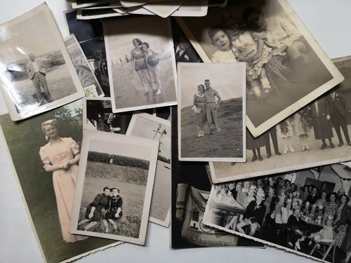 Old vintage photographs - old,