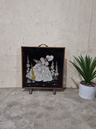 Vintage art deco fire screen - vintage,
