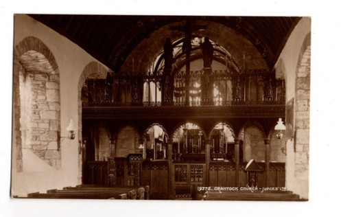 Crantock church interior - crantock,