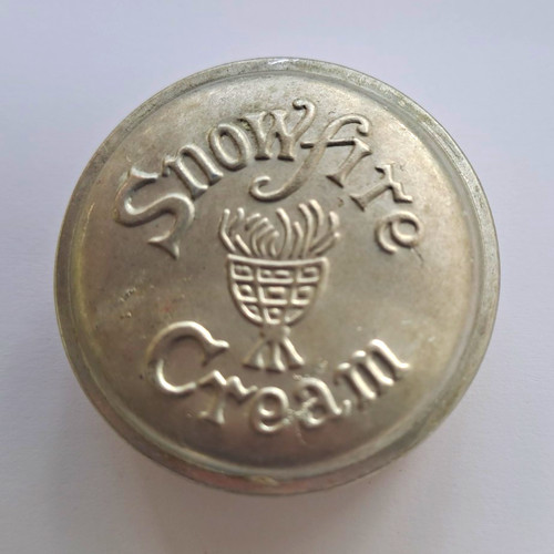 Vintage 1930s snowfire cream - vintage,