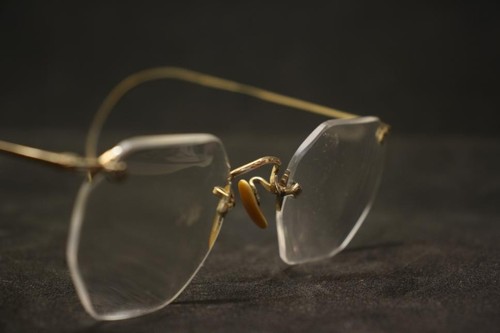Antique gold rimless - gold,