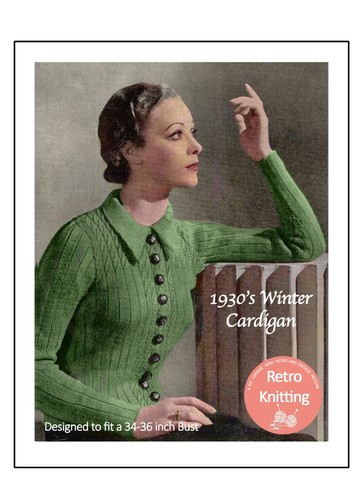 1930 ladies cardigan - 1930's, vintage