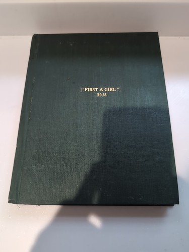 Rare vintage 1930s script - vintage,