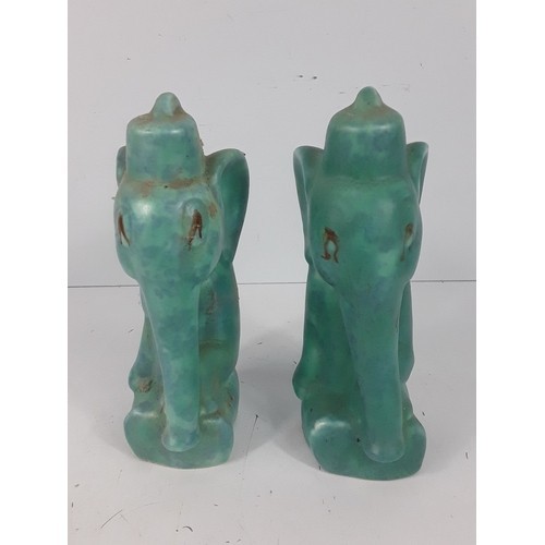 Pair vintage turquoise blue - turquoise,