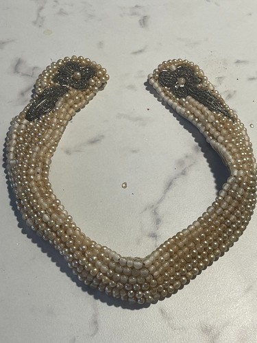Vintage 1930s 50s faux - faux, pearl