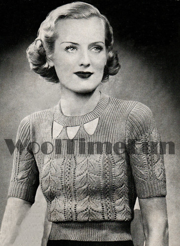 Knitting pattern vintage - pattern,