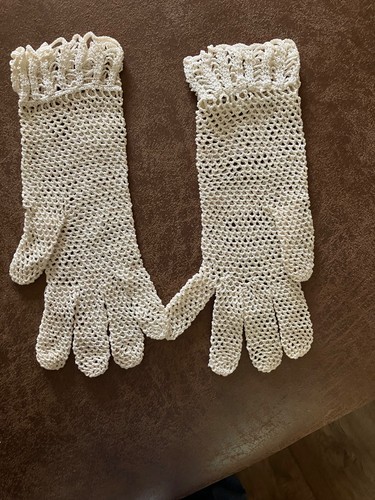 Vintage 1930s crochet lace tea - crochet,