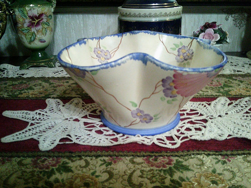 Vintage 1930s floral - vintage,