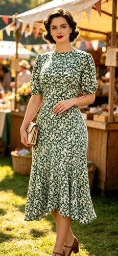 Vintage 1930s 1940s - , style