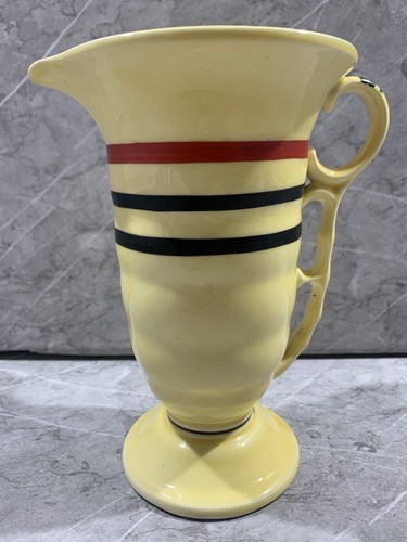 Vintage art deco czech pottery - art,