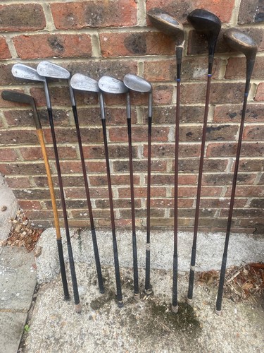Vintage 1930s golf clubs 6 - clubs,,